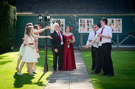 Slideshow of wedding day photos taken by Natasha Hirst